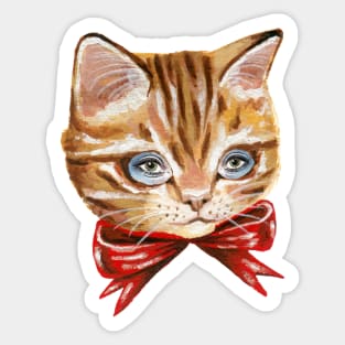 Ginger Cat Sticker